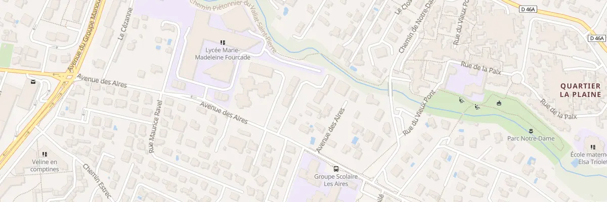 Plan du 9001 Res Le Clos des Aires à Gardanne