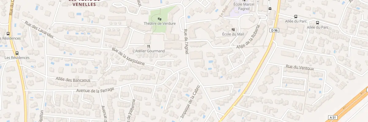 Plan du 6779 Les Coteaux de Venelles I à Venelles