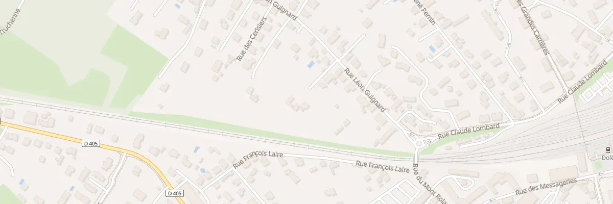 Plan du 18 Rue Léon Guignard à Dole