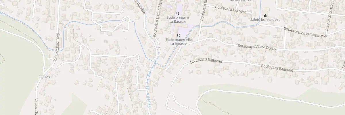 Plan du 15 Bd Victor Duruy à Marseille 11e Arrondissement