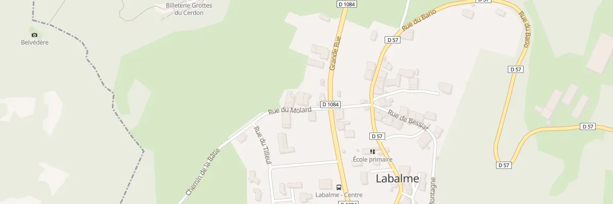 Plan du 32 Rue du Molard à Labalme