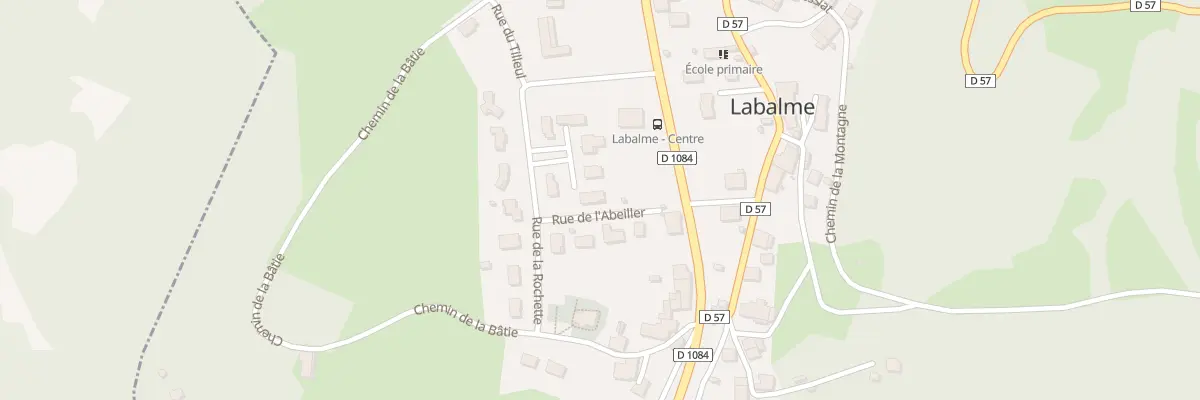 Plan du 4 Pl du Vieux Noyer à Labalme