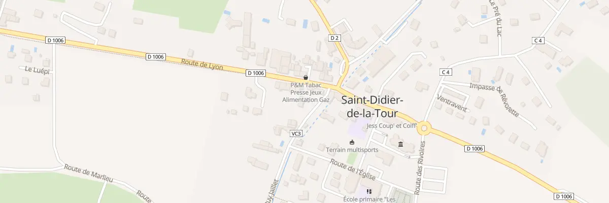 Plan du 4 Rte du Ruy Jaillet à Saint-Didier-de-la-Tour