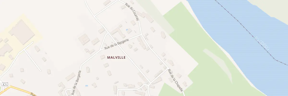 Plan du 5025 Rue du Courray à Creys-Mépieu