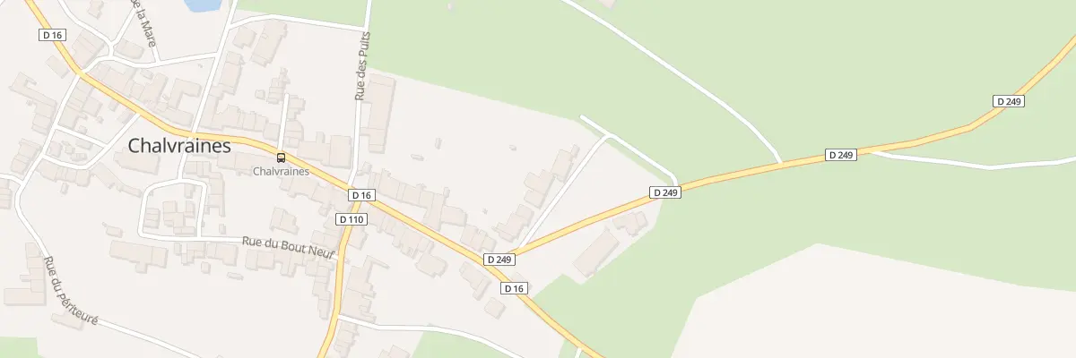 Plan du 7 Pl du Paquis à Chalvraines