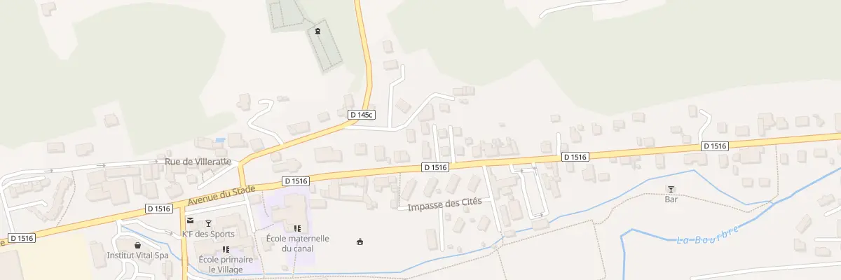 Plan du 155 Av du Stade à Saint-Clair-de-la-Tour