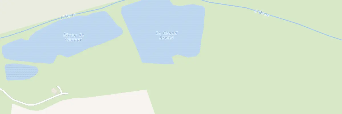 Plan du 9033 L’Etang du Breuil à Ornes