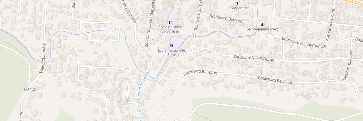 Plan du 32 Bd Victor Duruy à Marseille 11e Arrondissement