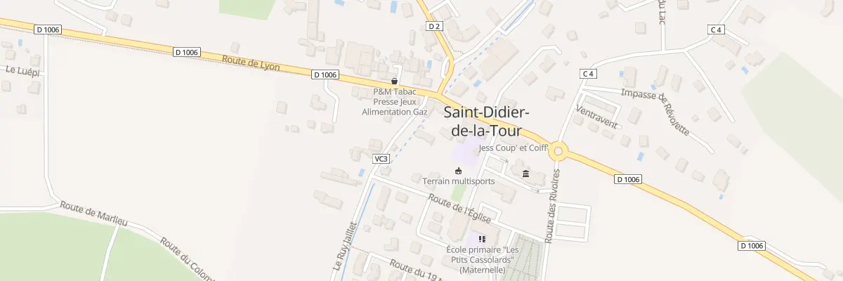 Plan du 3 Rte du Ruy Jaillet à Saint-Didier-de-la-Tour