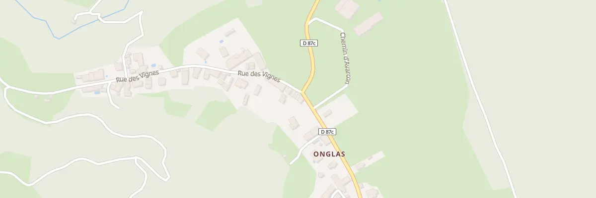 Plan du 5126 Rue des Vignes à Bénonces