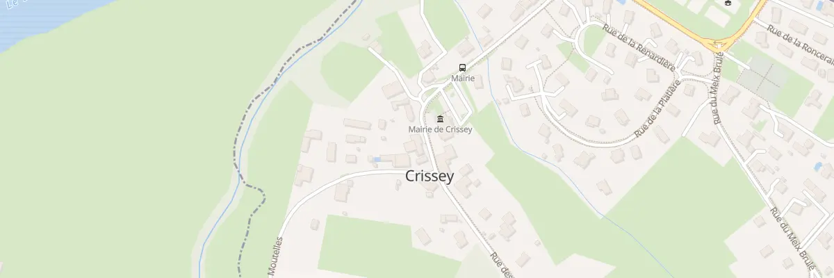 Plan du 16 Rue des Vergers à Crissey