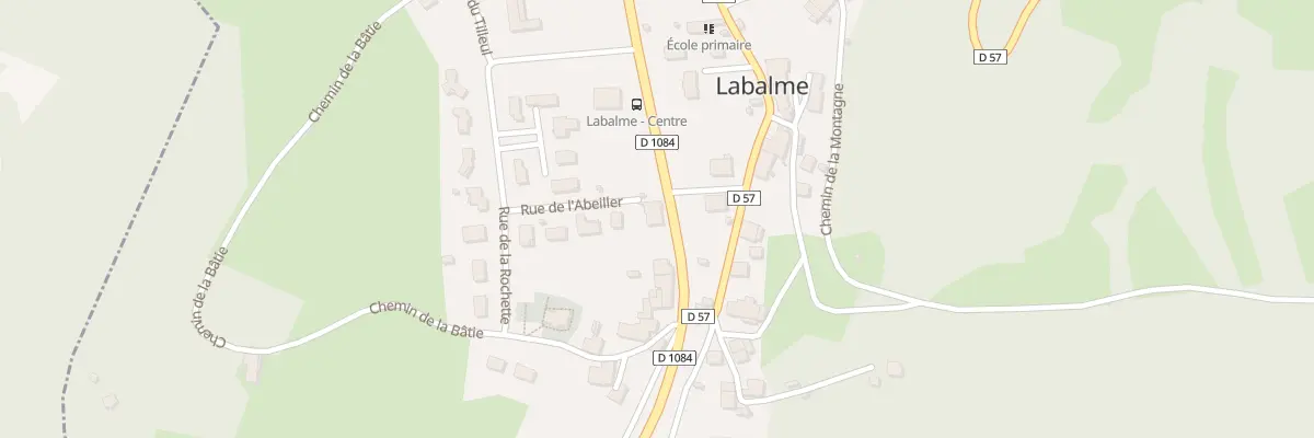 Plan du 233 Gr Grande Rue à Labalme
