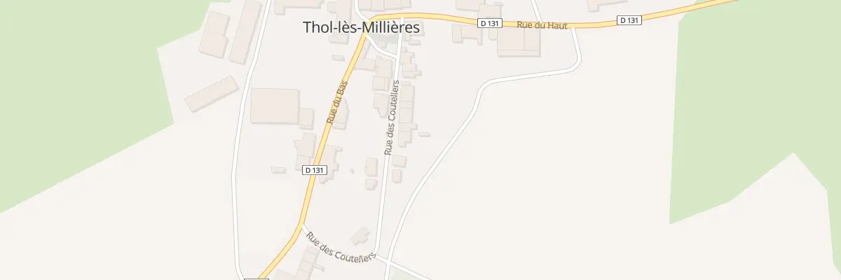 Plan du 37 Rue des Couteliers à Thol-lès-Millières