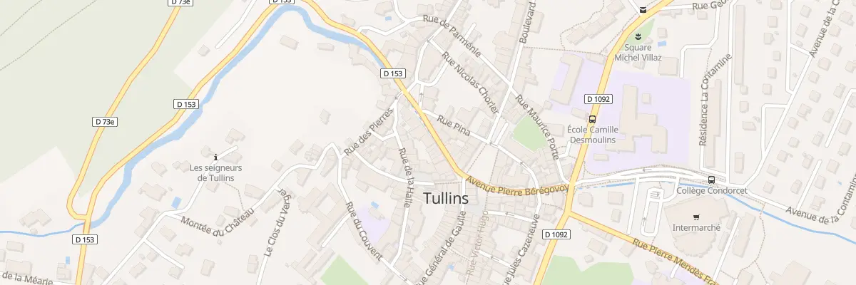 Plan du 15 Rue de la République à Tullins