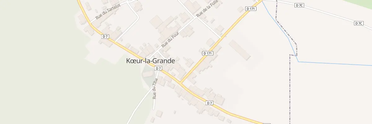 Plan du 1 Rue Molguson à Kœur-la-Grande