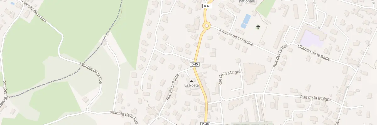 Plan du 566 Rue de la République à Renage