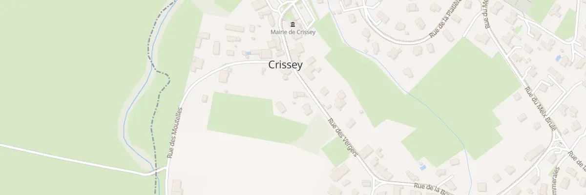 Plan du 20B Rue des Vergers à Crissey