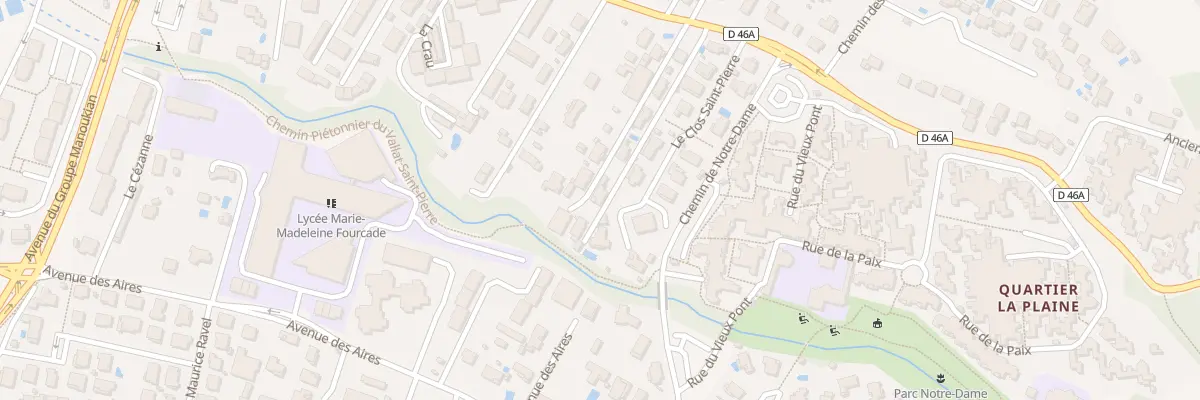 Plan du 480B Av Pierre Brossolette à Gardanne