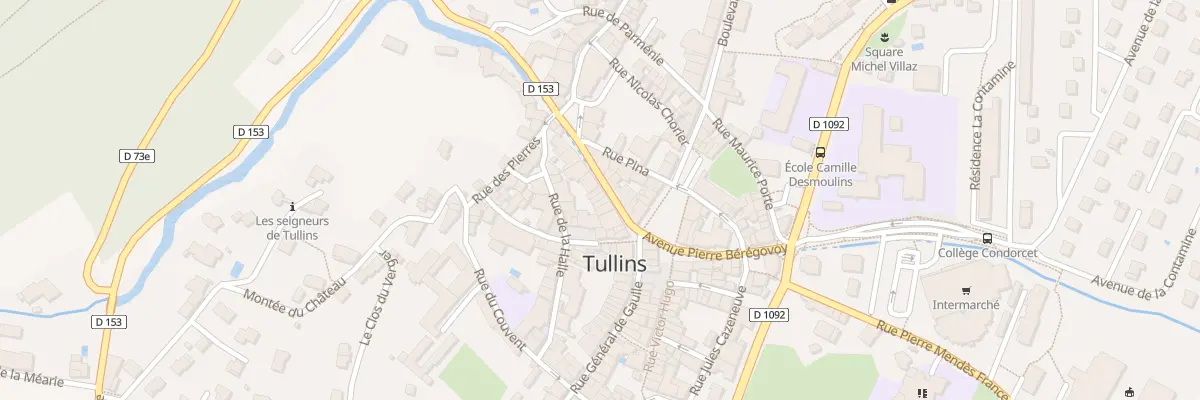 Plan du 13 Rue de la République à Tullins