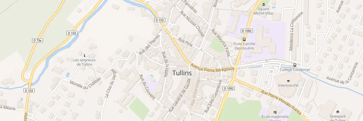 Plan du 5 Rue de la République à Tullins