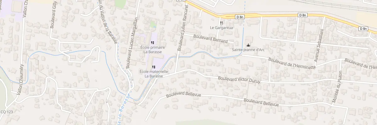Plan du 39 Bd Victor Duruy à Marseille 11e Arrondissement