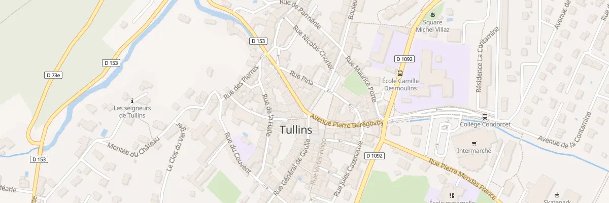 Plan du 2 Rue de la République à Tullins