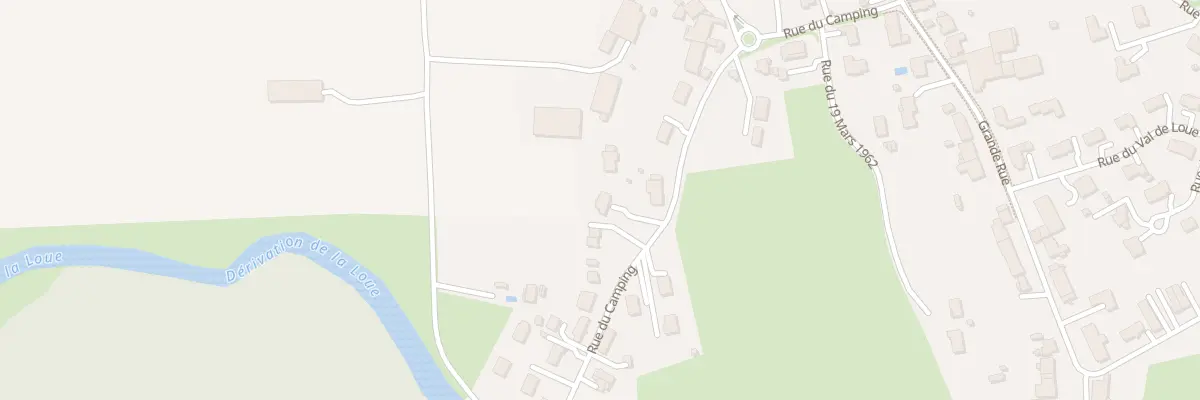 Plan du 12 Rue du Camping à Parcey