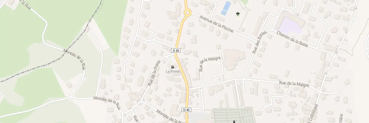 Plan du 607 Rue de la République à Renage