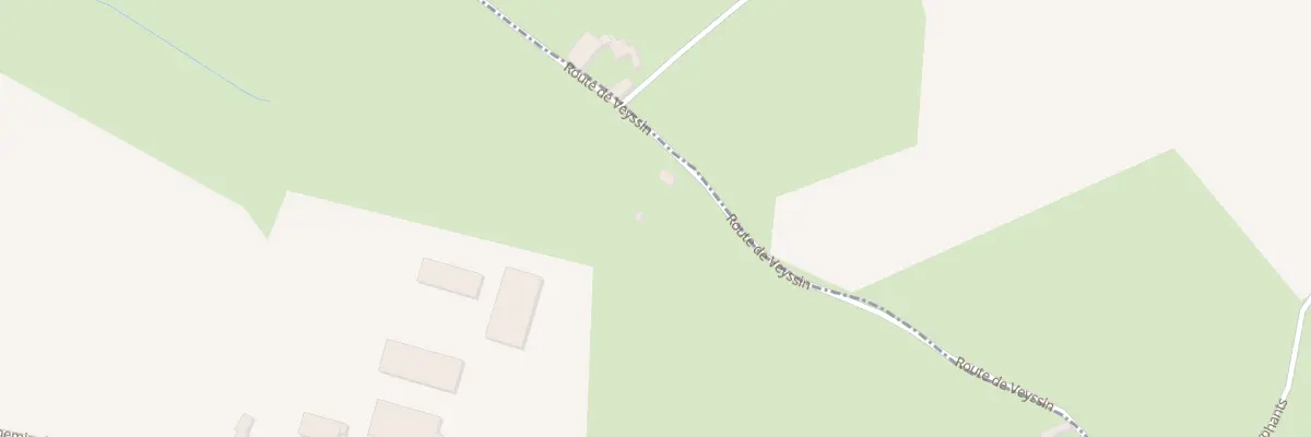 Plan du 45 Che de Veyssin à Montagnieu