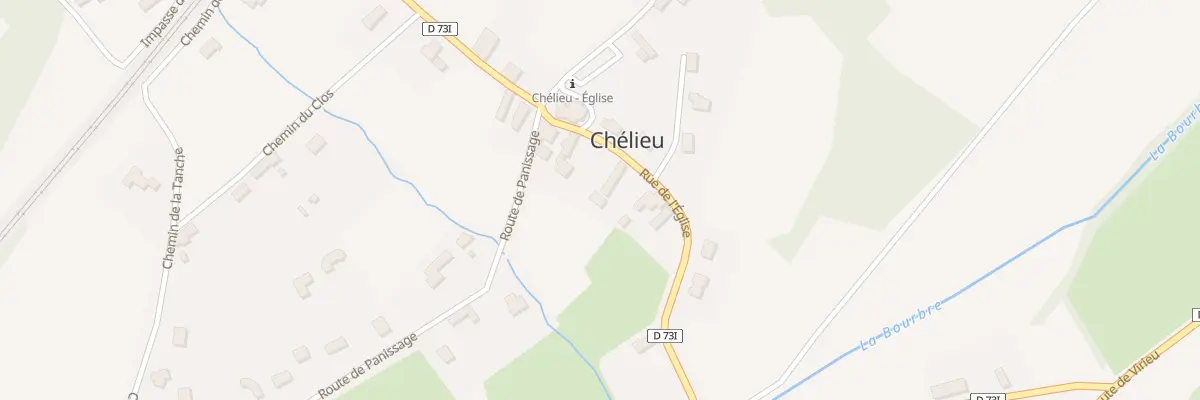 Plan du 35 Rte de Panissage à Chélieu