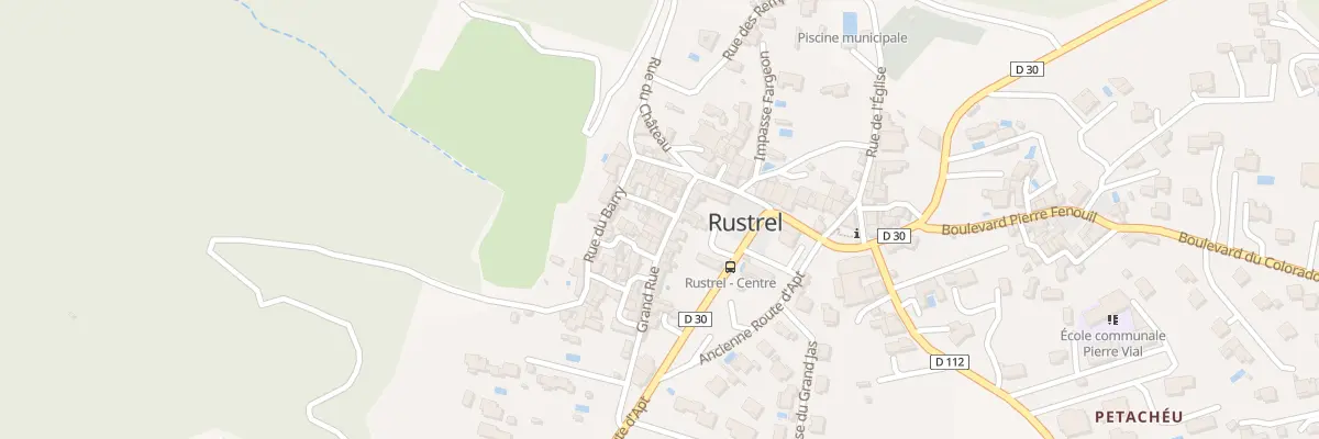 Plan du 5015 Farinette à Rustrel