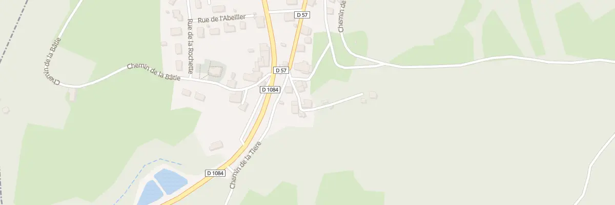 Plan du 57 Rue du Merlet à Labalme