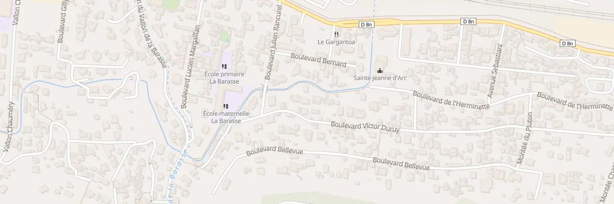 Plan du 47 Bd Victor Duruy à Marseille 11e Arrondissement