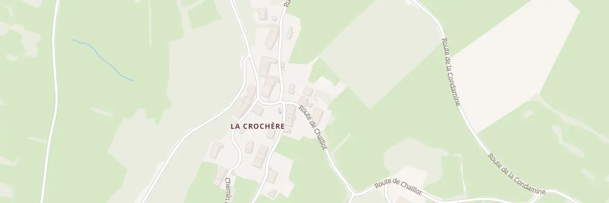 Plan du 2 Rte de Chaillot à Cressia