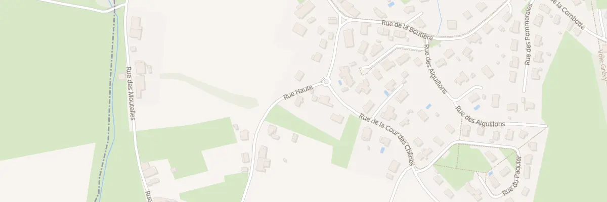 Plan du 12 Rue Haute à Crissey