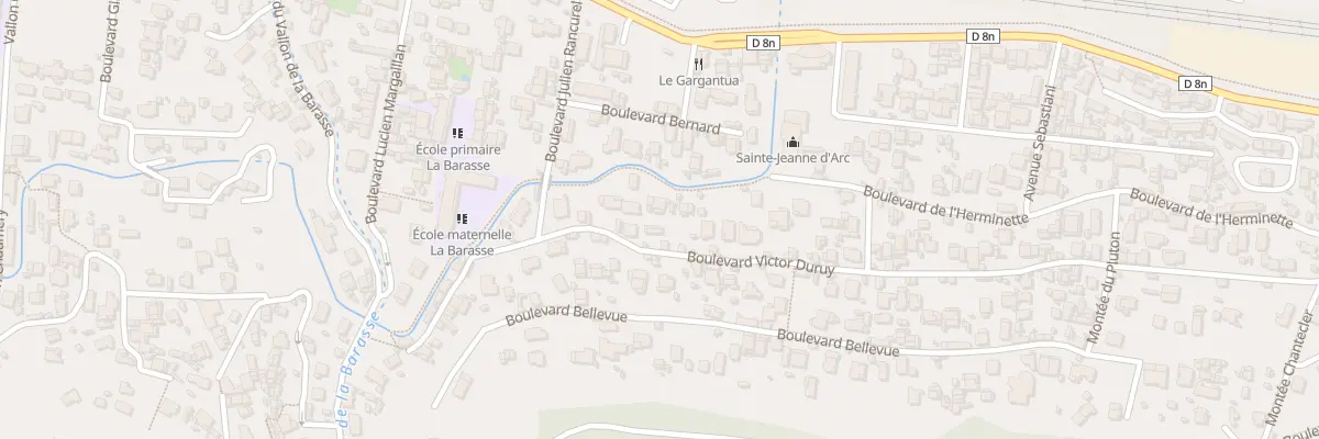 Plan du 49 Bd Victor Duruy à Marseille 11e Arrondissement