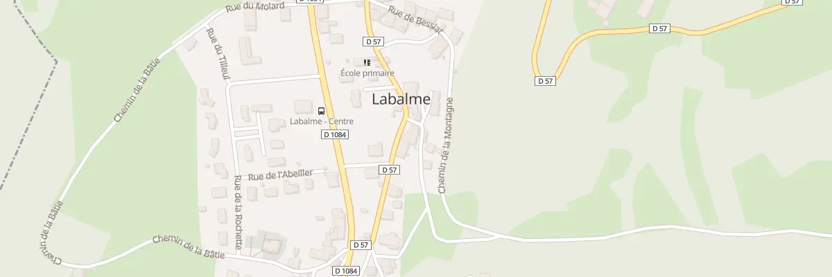 Plan du 5039 Le Village à Labalme