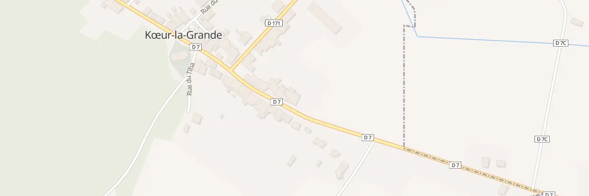 Plan du 21 Rue de l’Orme à Kœur-la-Grande