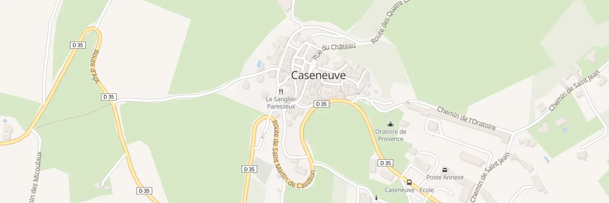 Plan du 5283F Le Village à Caseneuve