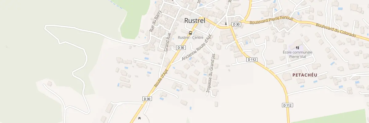 Plan du 5138 Le Petit Plan du Grand Jas à Rustrel