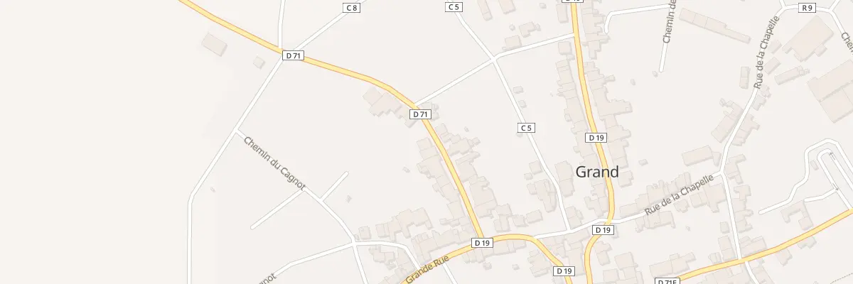 Plan du 9 Rue de Joinville à Grand