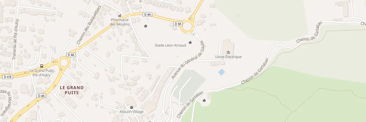 Plan du 120 Av du Gen de Gaulle à Allauch