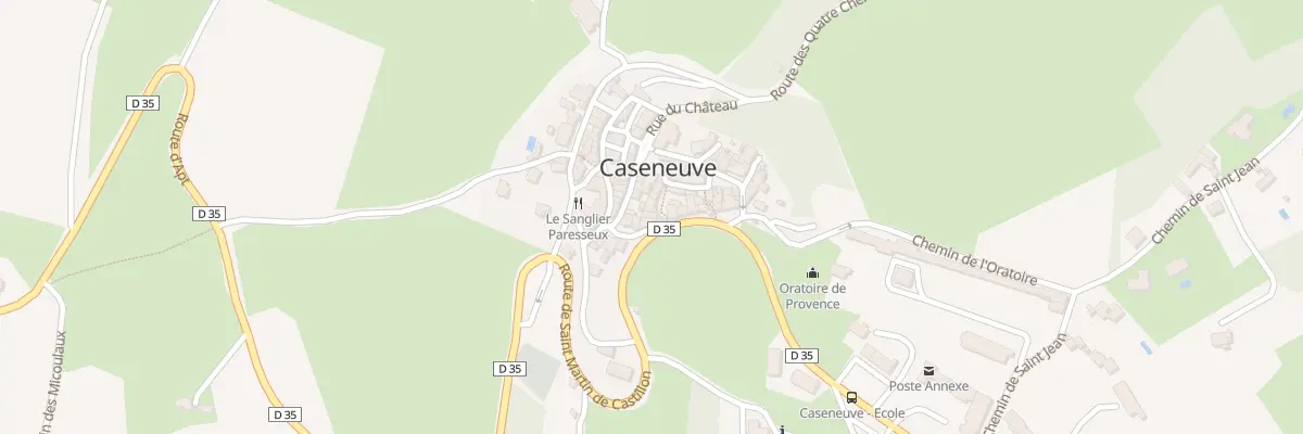 Plan du 10 Rue du Caire à Caseneuve