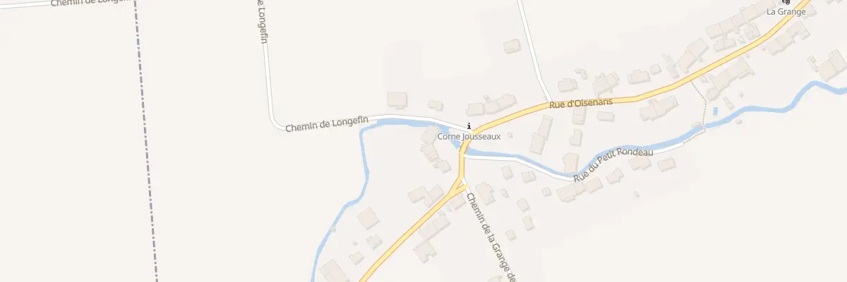 Plan du 4 Rue du Bas d’Oisenans à Ruffey-sur-Seille