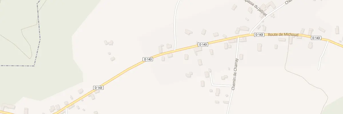 Plan du 1185 Rte du Michoud à Dolomieu