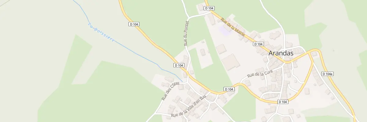 Plan du 192 Rue du Pontet à Arandas