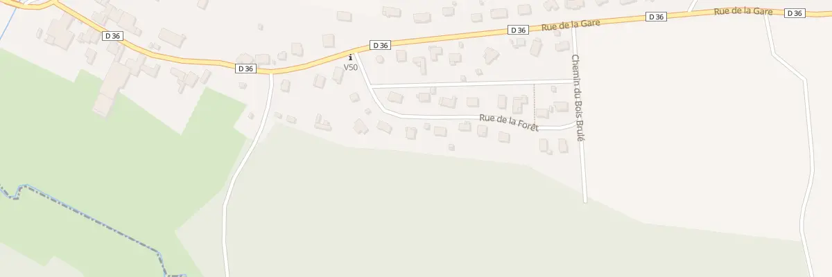 Plan du 7 Rue de la Foret à Essertenne-et-Cecey