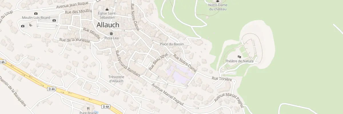 Plan du 5 Rue La Chapelle Vieille à Allauch