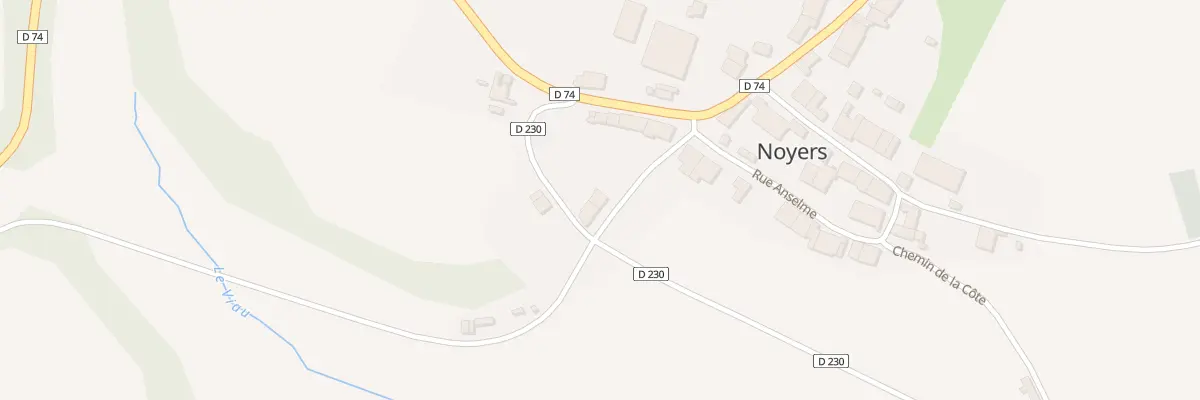 Plan du 2 Che de la Vieille Route à Noyers