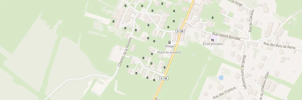 Plan du 5168 Meix des Claviers à Frébuans
